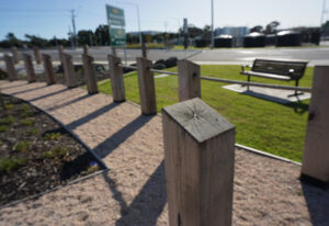 Timber bollards gallery