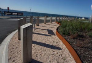 Timber bollards gallery