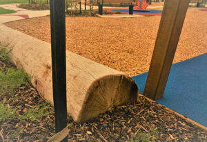Playground logs and steppers gallery