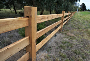 Post and rail fence gallery image
