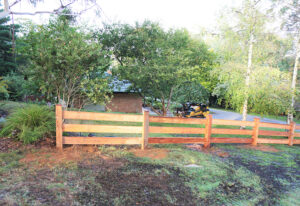 Post and rail fence gallery image