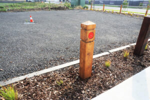 Timber bollards gallery