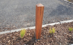 Timber bollards gallery