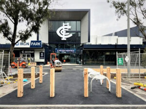 Timber bollards gallery