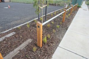 Timber bollards gallery