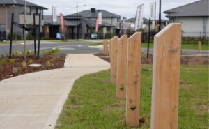 Timber bollards gallery